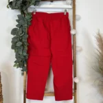 Pantacourt stretch confort T38-T52 - rouge - taille-unique-grande-taille