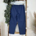 Pantacourt stretch confort T38-T52 - bleu-indigo - 58