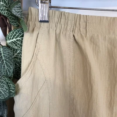 T552- Pantacourt Leger uni JST (T38-T52) - beige - 58