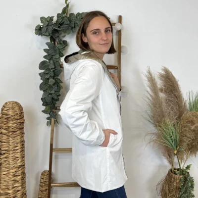 K853- Imper réversible (T36-T50) - blanc - 50