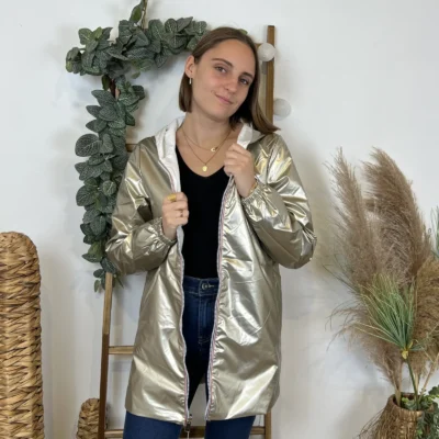 K853- Imper réversible (T36-T50) - blanc - 50