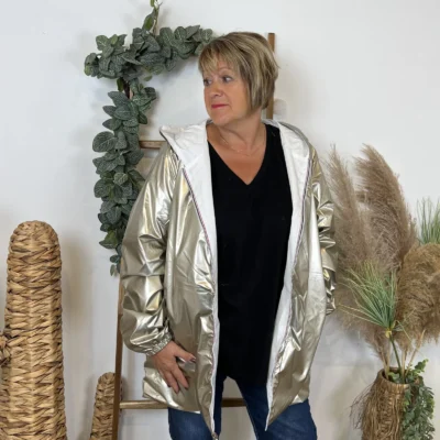 K853- Imper réversible (T36-T50) - blanc - 50