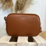 Sac Medium 3 zips femme Flora & Co - camel - sans-taille