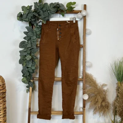 P052- Jean Melly&Co (XS-XL) - camel - 42