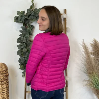 M252- Doudoune (36-T42) - fuchsia - 44