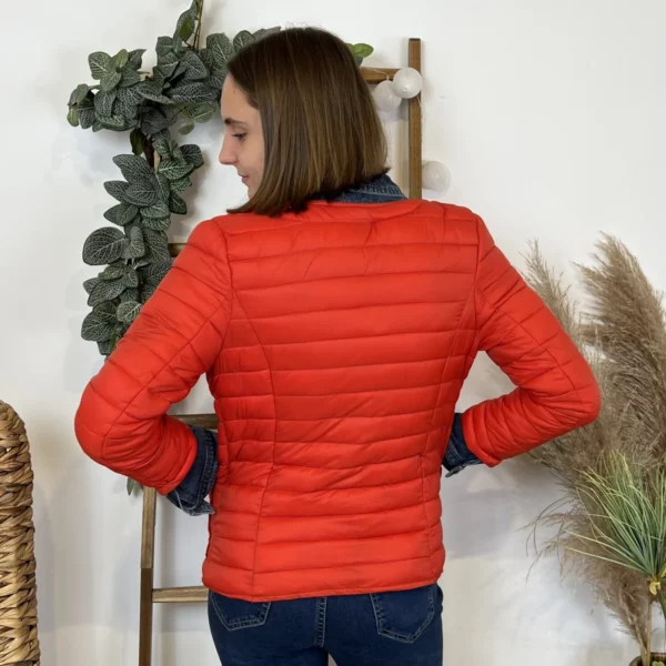 M252- Doudoune (36-T42) - rouge - 44