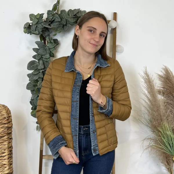 M252- Doudoune (36-T42) - camel - 44