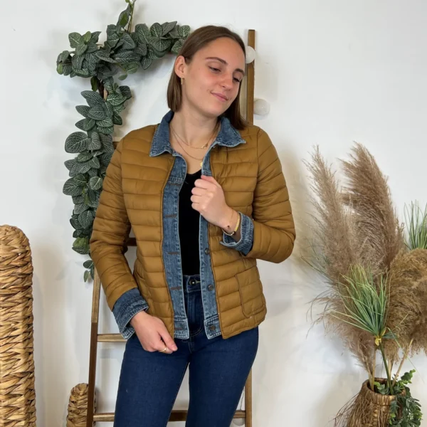 M252- Doudoune (36-T42) - camel - 44