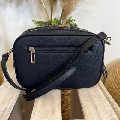 P428- Sac Flora&Co 2 Zips - marine - taille-unique