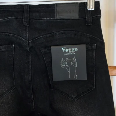 O506- Jean Slim Voggo - noir - 44