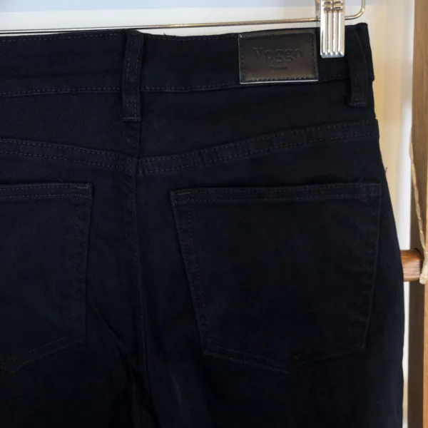 W130- Jean Flare Voggo T36-T44 - noir - 44