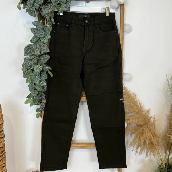 W113- Jean Mom Voggo - kaki - 44