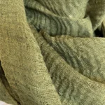 Foulard chèche uni froissé femme – Petit prix 4€ - kaki - sans-taille