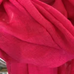 Foulard chèche uni froissé femme – Petit prix 4€ - fuchsia - sans-taille