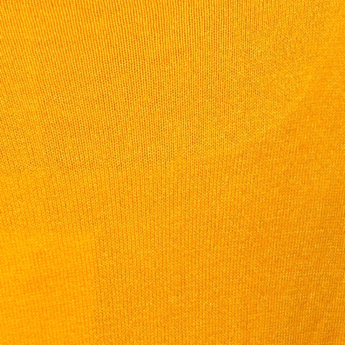 Pull femme maille fine col V « Tendance » - moutarde - taille-unique