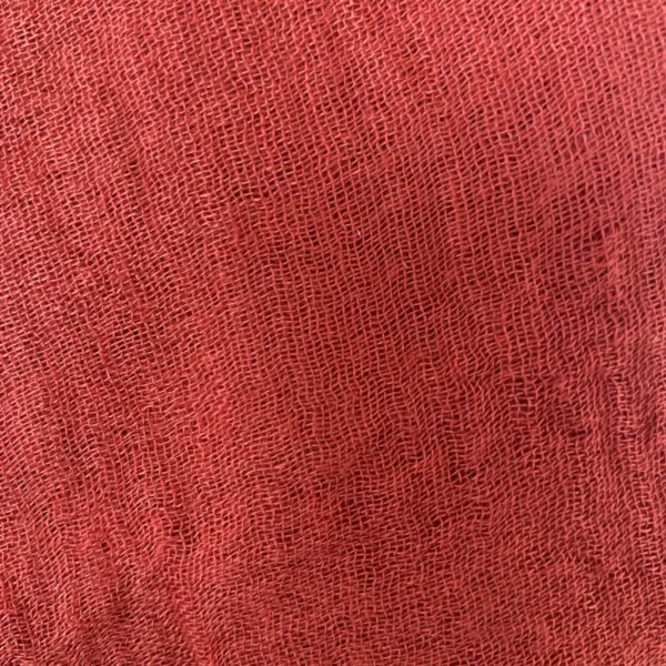 Y510– Foulard uni froissé - orange - sans-taille