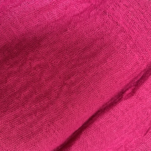 Y510– Foulard uni froissé - violet - sans-taille