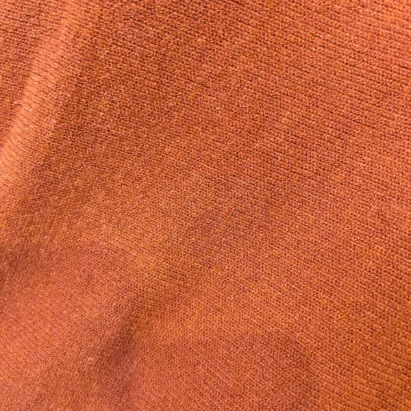 K545- Pull loose Crop-Top (Tu) - rouille - taille-unique