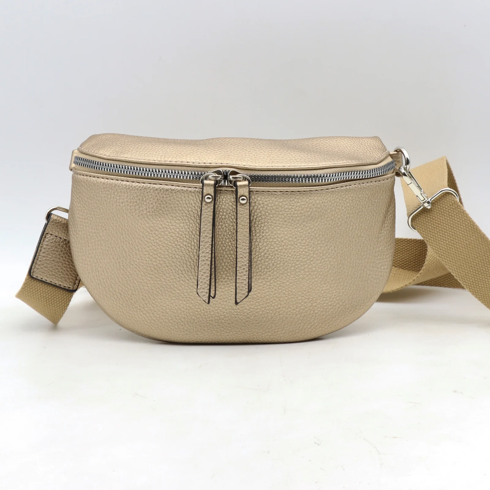 Sac Banane Flora & Co - dore-taupe - sans-taille