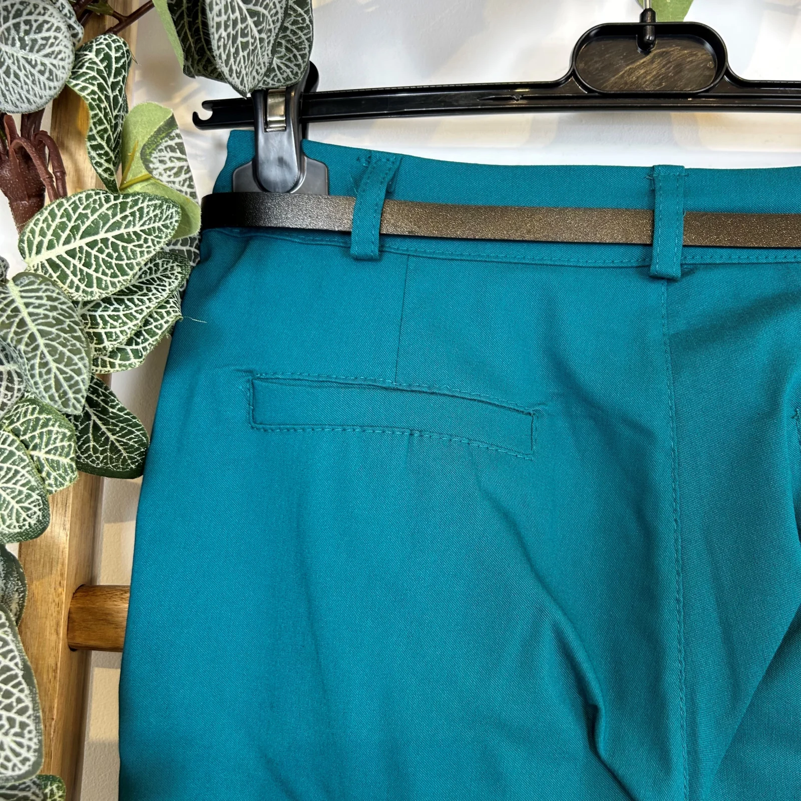 M934- Chino Stretch (T36-T50) 🇮🇹 - bleu-canard - 44