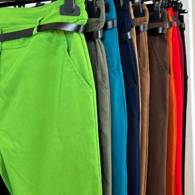 M934- Chino Stretch (T36-T50) 🇮🇹 - marine - 50