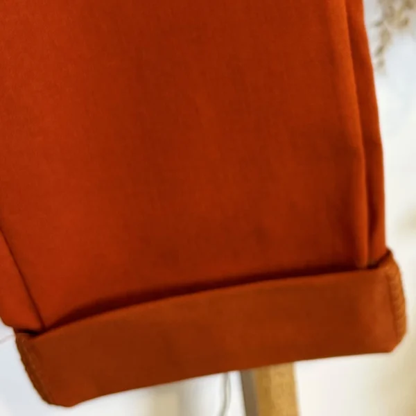 M934- Chino Stretch (T36-T50) 🇮🇹 - rouille - 50