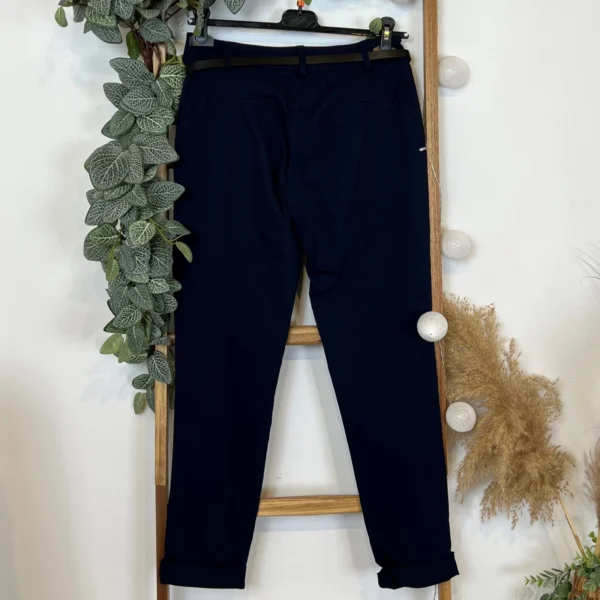 M934- Chino Stretch (T36-T50) 🇮🇹 - marine - 50