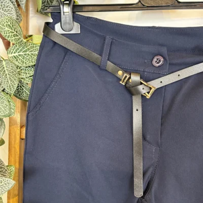 M934- Chino Stretch (T36-T50) 🇮🇹 - marine - 50