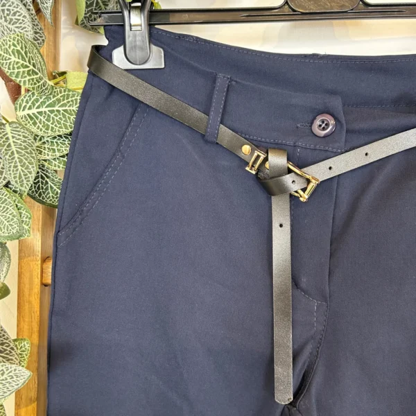 M934- Chino Stretch (T36-T50) 🇮🇹 - marine - 50