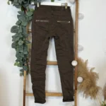 P052- Jean Melly&Co (XS-XL) - marron-chocolat - 44