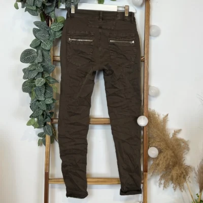 P052- Jean Melly&Co (XS-XL) - marron - 44