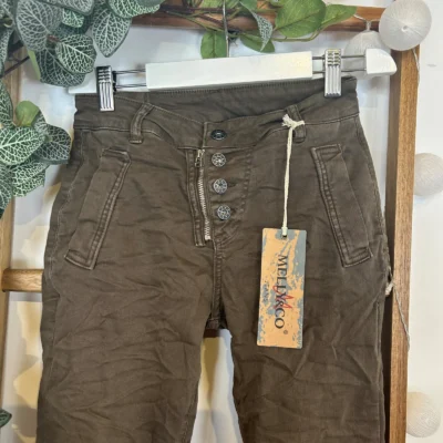 P052- Jean Melly&Co (XS-XL) - marron - 44