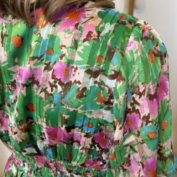 M391- Robe By One (T36-T48) - vert-anis - 48