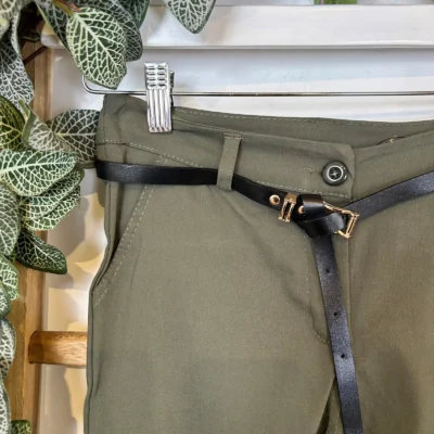 M934- Chino Stretch (T36-T50) 🇮🇹 - kaki - 50