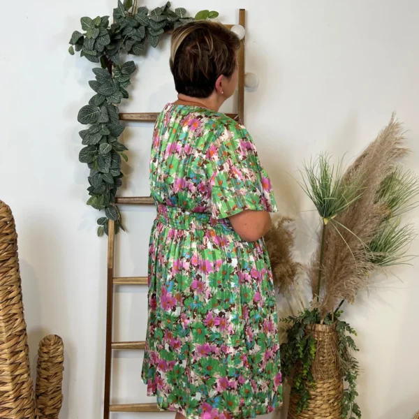 M391- Robe By One (T36-T48) - vert-anis - 48