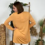 Gilet mi-long (Tu) - violet - taille-unique
