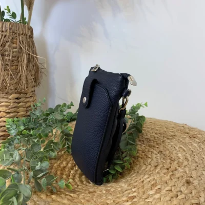 P429- Sac Téléphone Flora.and.Co - marine - sans-taille