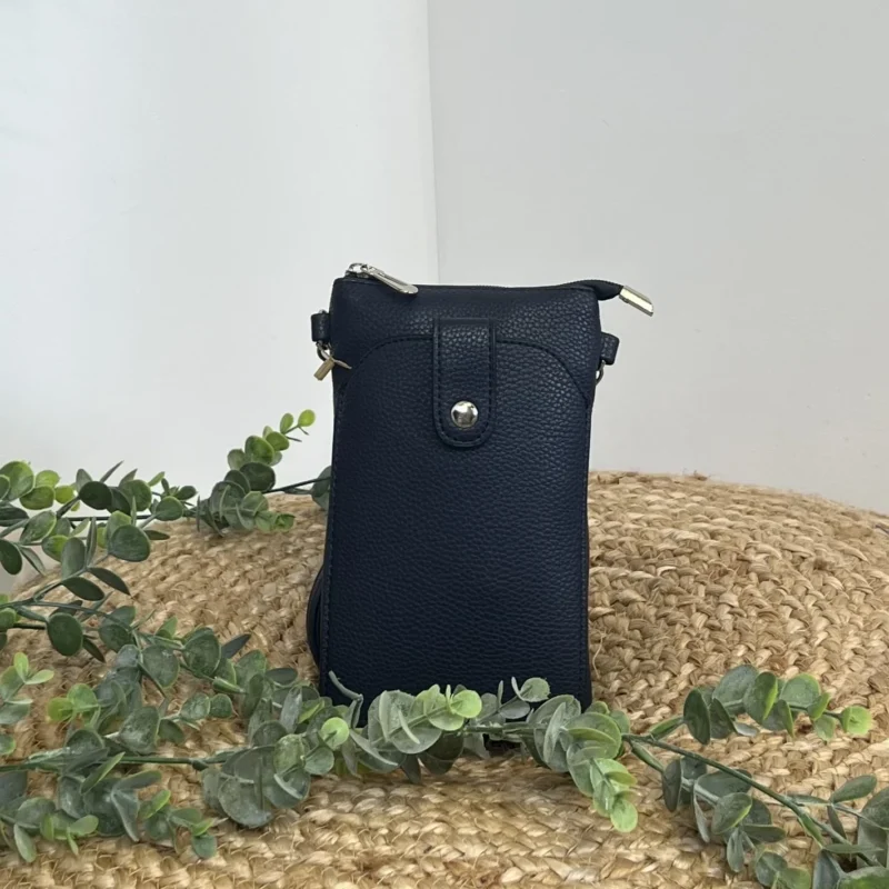 Pochette Téléphone Flora & Co - marine - sans-taille