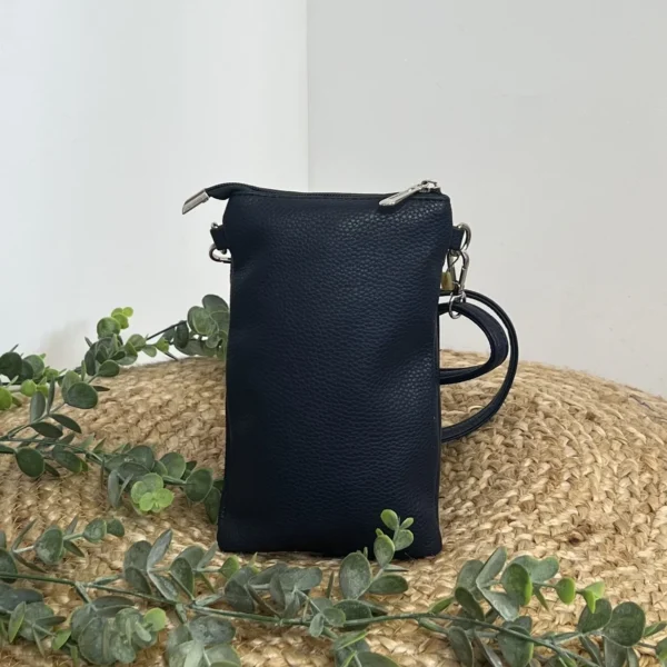 P429- Sac Téléphone Flora.and.Co - marine - sans-taille
