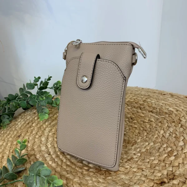 P429- Sac Téléphone Flora.and.Co - beige - sans-taille