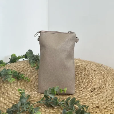 P429- Sac Téléphone Flora.and.Co - beige - sans-taille