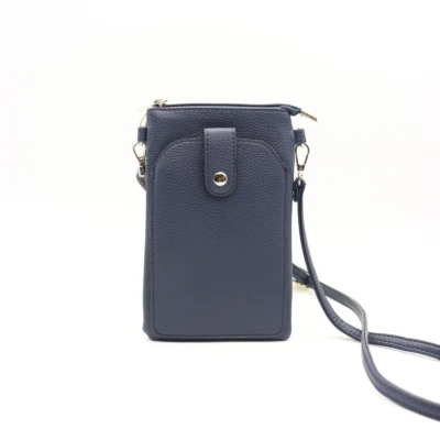 P429- Sac Téléphone Flora.and.Co - marine - sans-taille