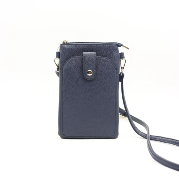 P429- Sac Téléphone Flora.and.Co - marine - sans-taille