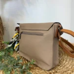 Sac cartable vintage - Flora & Co - beige-taupe - sans-taille