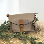 Sac cartable vintage - Flora & Co - beige-taupe - sans-taille