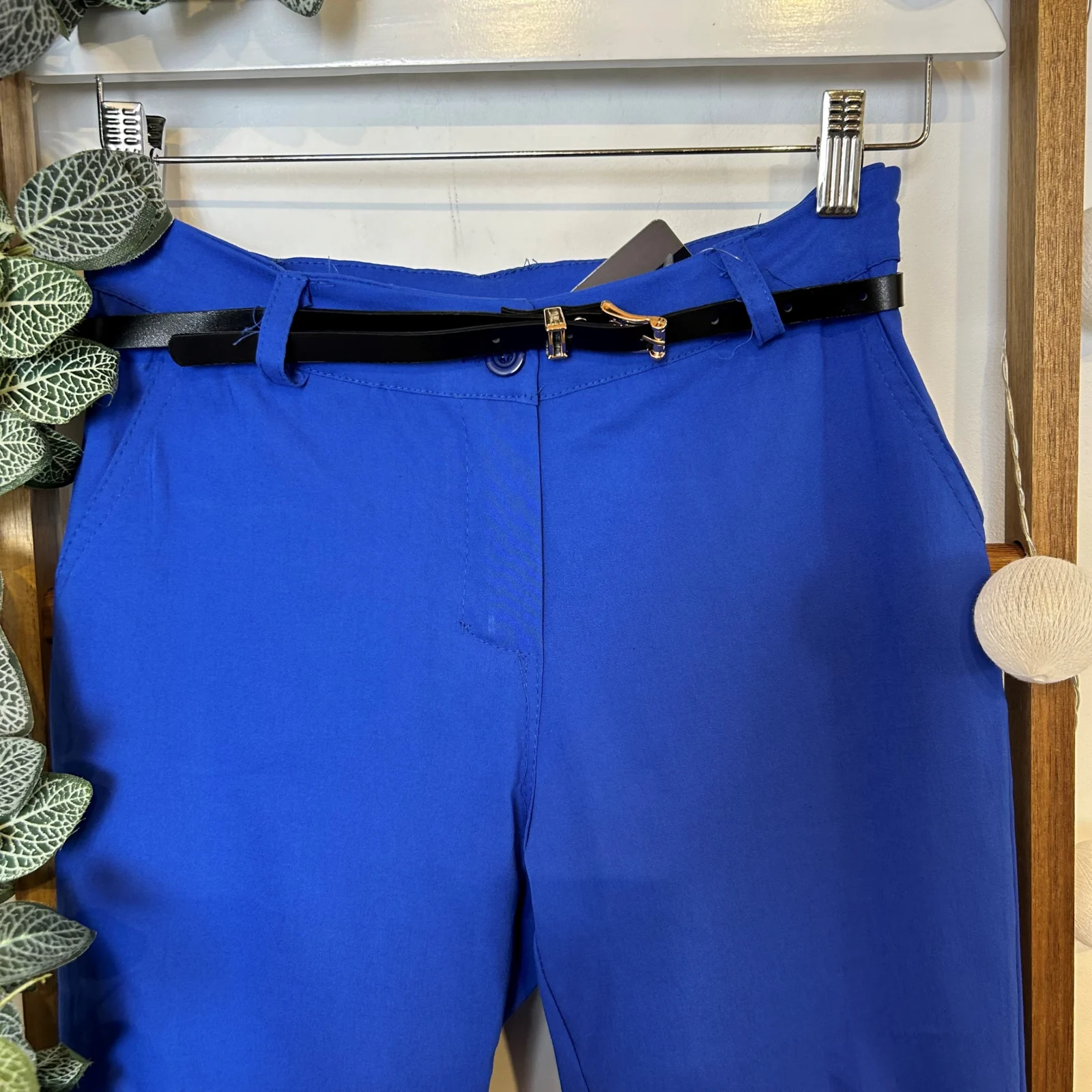 M934- Chino Stretch (T36-T50) 🇮🇹 - bleu-royal - 44