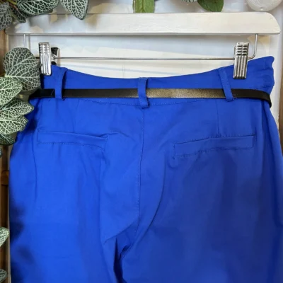 M934- Chino Stretch (T36-T50) 🇮🇹 - bleu-royal - 44