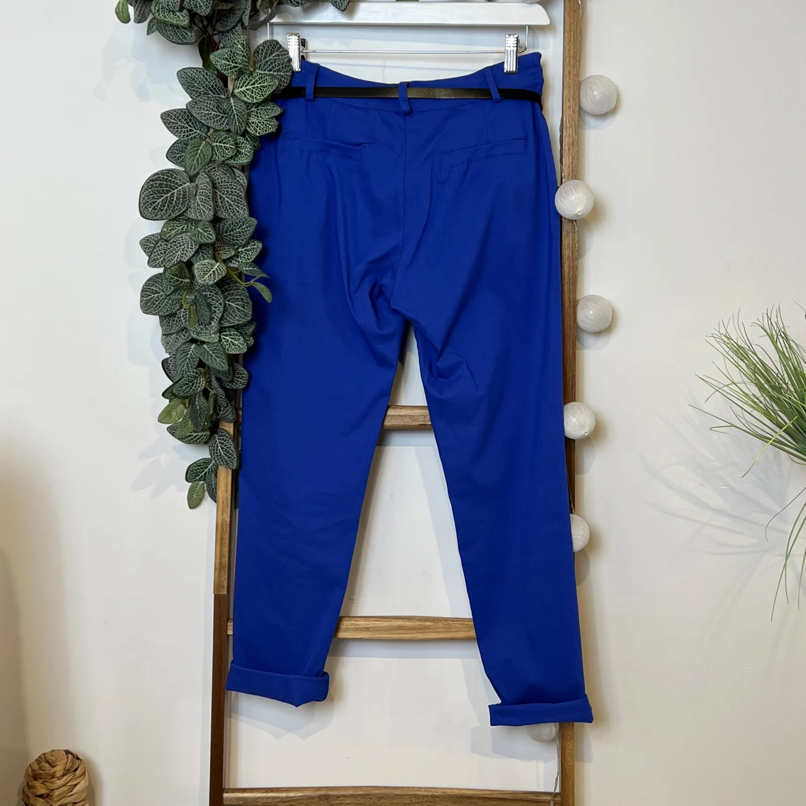 M934- Chino Stretch (T36-T50) 🇮🇹 - bleu-royal - 44