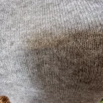 Pull col rond laine et cachemire femme TRICOTONIC T40 - taupe - 42