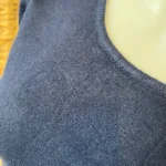 Pull col rond laine et cachemire femme TRICOTONIC T40 - marine - 42
